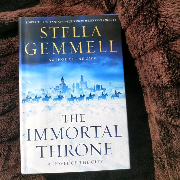 New "The Immortal Throne" Hardback Book - Picture 1 of 5